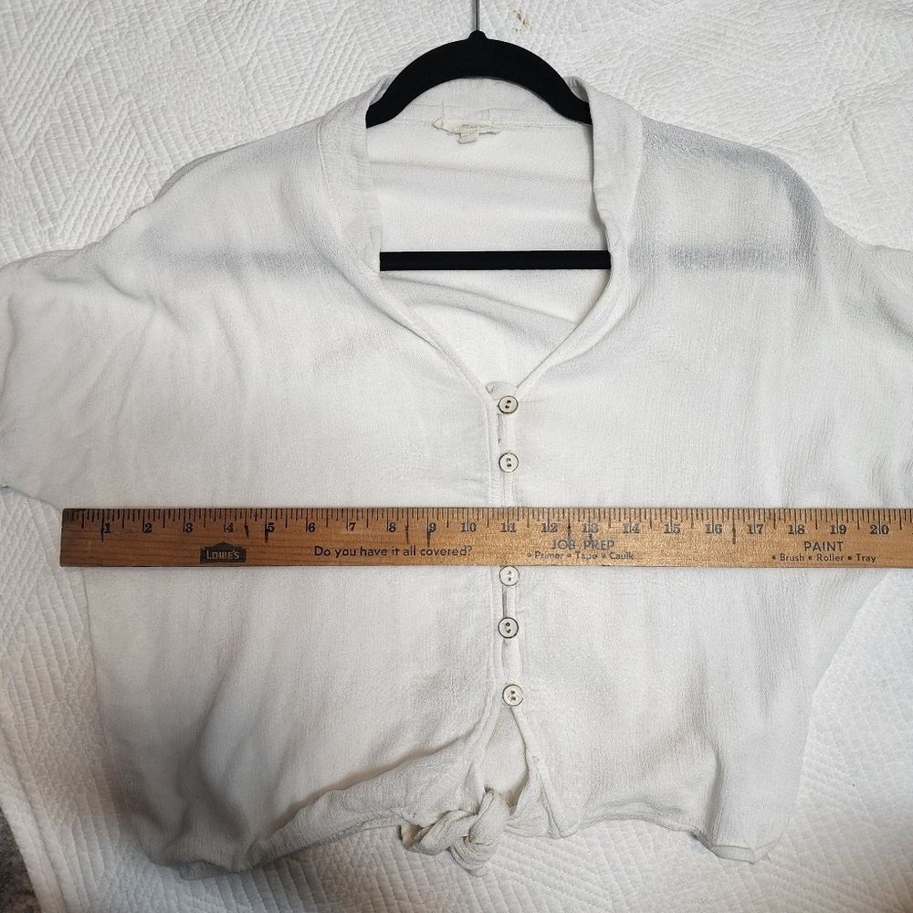 Mind Code Gauzy Blouse, Light And Flowy. - image 7